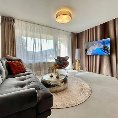 Daire Schickes 1-zimmer Apartment, Nur 2 Min. Zum Rhein