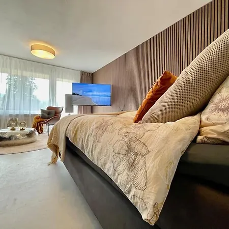 Schickes 1-zimmer Apartment, Nur 2 Min. Zum Rhein Apartment *
